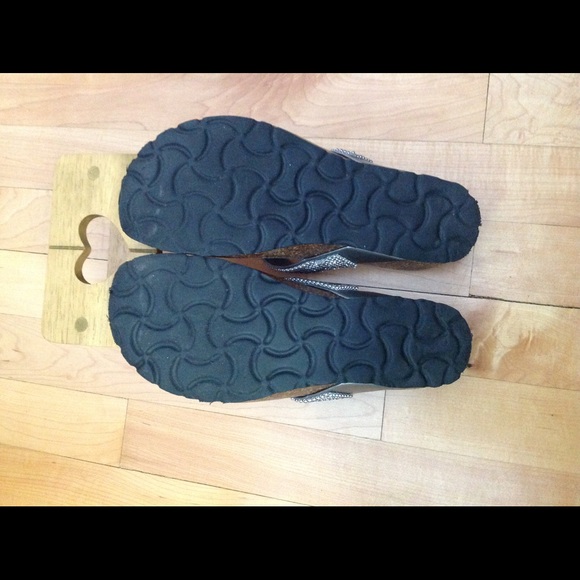 Silver Bling Sandals - Picture 2 of 6